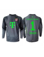 Moške Nogometnih dresov Bayern Munich Manuel Neuer #1 Vratar Gostujoči 2025-26 Dolgi rokavi Moške Nogometnih dresov Bayern Munich Manuel Neuer #1 Vratar Gostujoči 2025-26 Dolgi rokavi